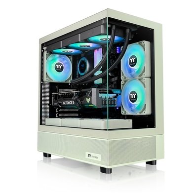 Gabinete Gamer Thermaltake View 270 Plus TG ARGB, Mid-Tower, Lateral em Vidro, 3x FANs ARGB, Matcha Green - CA-1Y7-00MEWN-01