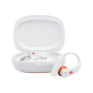 Fone de Ouvido Esportivo TWS JBL Endurance Peak 4, Bluetooth, À Prova D'água, Branco - JBLENDUPEAK4WHTBR