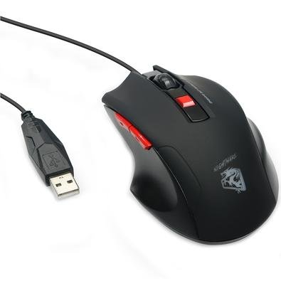 Mouse Gamer ELG Extreme Nightmare, LED, 6 Botões, 4000DPI - MGNM