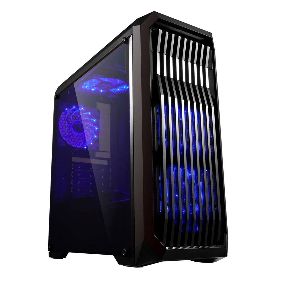 Gabinete Gamer Bluecase BG 019 Mid Tower Lateral em Acrílico