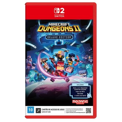 Jogo Minecraft Dungeons II: Deluxe Edition, Nintendo Switch 2 - NSCA10000036FGR