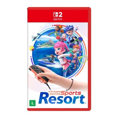 Jogo Nintendo Switch Sports Resort, Nintendo Switch 2 - NSCA10000074FGR