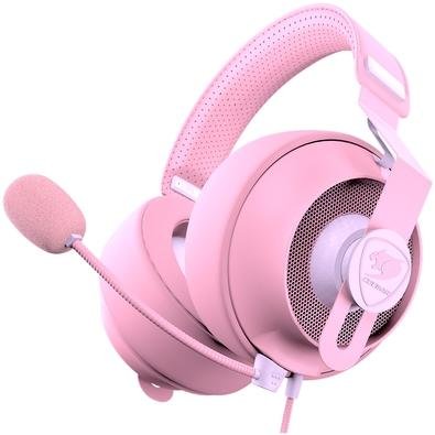 Headset Gamer Cougar Phontum S Pink, Drivers 53mm, Rosa - 3H500P53P-0001