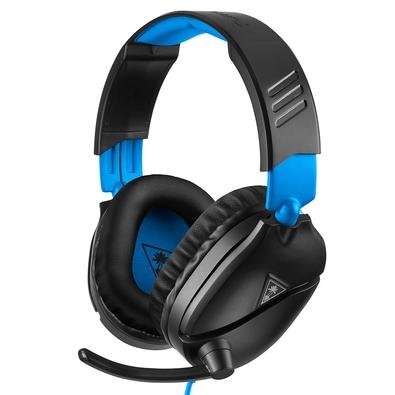 Headset Gamer Turtle Beach Recon 70P, Compatível com PS4 PS5 PC Xbox One Nintendo Switch e Mobile, Drivers 40mm - TB70PP0003