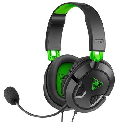 Headset Gamer Turtle Beach Recon 50X, Compatível com Xbox One PS4 PC e Mobile, Drivers 40mm - TB50X0002