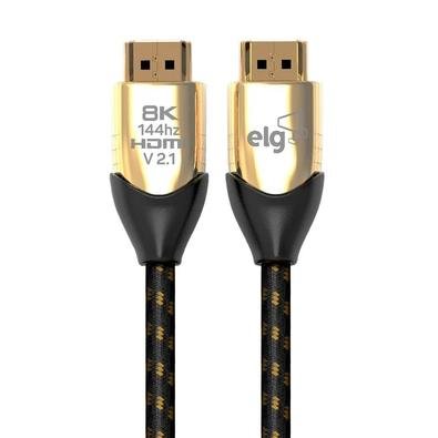 Cabo HDMI 2.1 ELG, 4K 8K Ultra HD Speed, 2m - HS8K20