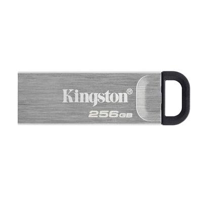 Pen Drive Kingston 256GB DataTraveler Kyson, USB 3.2 Gen 1, Leitura de 200MB/s, Metal - DTKN/256GB