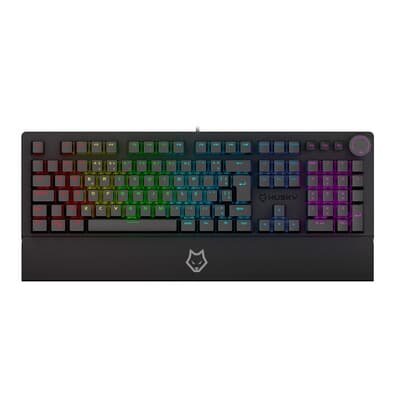 Teclado Mecânico Gamer Husky Anchorage Full Size, Preto, ABNT2, RGB, Switch Gateron EF Brown - HTG200PTMA
