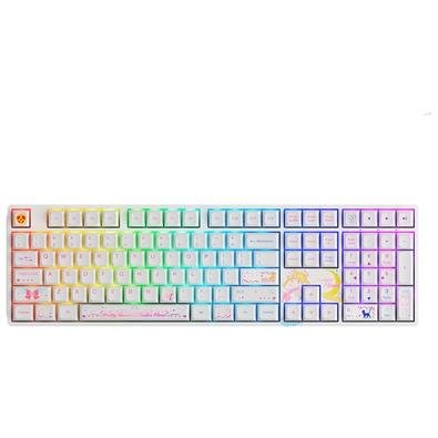 Teclado Mecânico Gamer Akko 5108B Plus Sailor Moon, RGB, Switch Gateron Pink, N-Key, ANSI