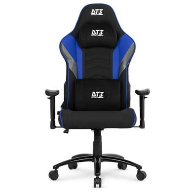 Cadeira Ergonômica DT3 Elise Fabric, Até 180Kg, Reclinável, Com Almofada, Cilindro Classe D, Azul - 13761-8