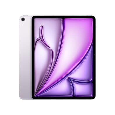 Imagem iPad Air Apple 13" 128GB, Chip M3, Wi-Fi + Cellular, Câmera Traseira 12MP, Roxo - MCJ44BZ/A