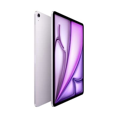 Imagem iPad Air Apple 13" 256 GB, Chip M3, Wi-Fi, Câmera Traseira 12MP, Roxo - MCNR4BZ/A