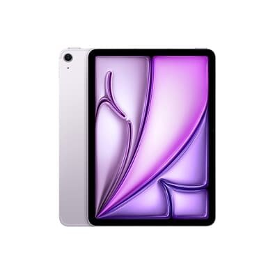 Imagem iPad Air Apple 11" 512 GB, Chip M3, Wi-Fi + Cellular, Câmera Traseira 12MP, Roxo - MCG74BZ/A