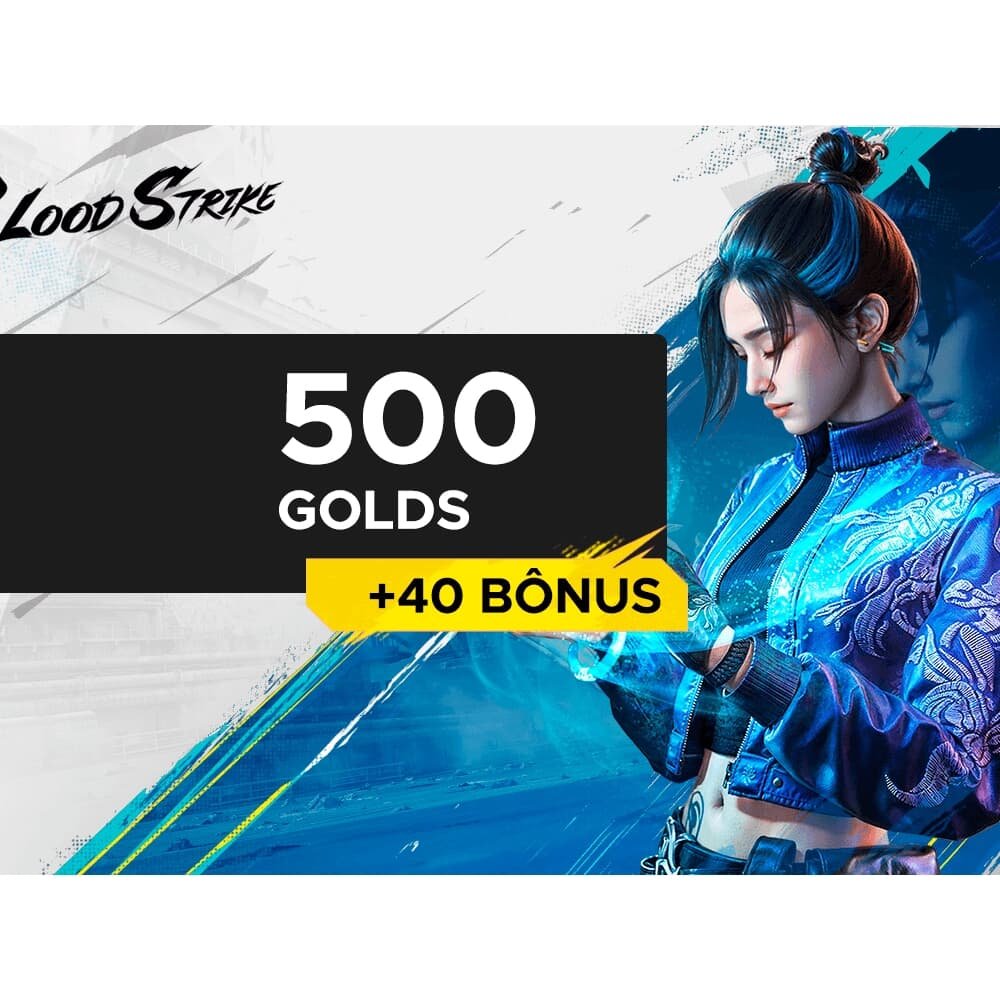 Blood Strike - 500 Golds + 40 de Bônus