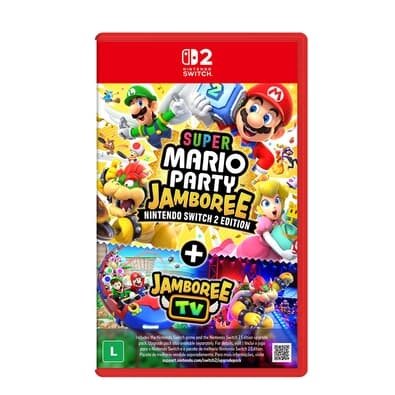 Jogo Super Mario Party Jamboree + Jamboree TV, Nintendo Switch 2 - NT000050NSW