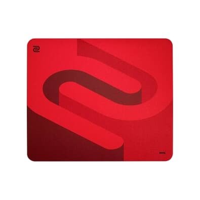 Mousepad Gamer Zowie H-SR SE II Rouge para e-Sports, Extra Grande, 500x500 mm, resistente a umidade, vermelho - 9H.N4YFQ.A61