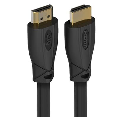 Cabo HDMI ELG 2.0v 3D Ready 4k de 15 Metros, Preto - HD4K150