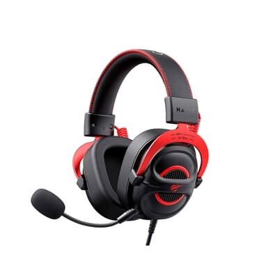 Headset Gamer Havit H2002E Pro, High-end, Over-ear. Espuma De Memoria, Microfone, Preto - HV-H2002E Pro
