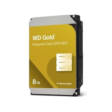 HD Western Digital 8TB, 7200 RPM, Cache 256MB, SATA IV - WD8005FRYZ