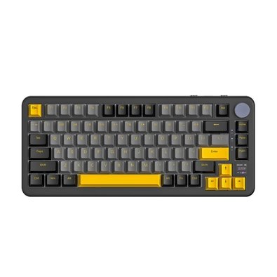 Teclado Mecânico Sem Fio Attack Shark X85PRO, RGB, Tela Integrada, Tri-Mode Wireless Bluetooth USB-C, Preto - X85PRO