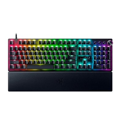 Teclado Mecânico Gamer Razer Huntsman V3 Pro 8KHz, RGB, Switch Analógico Óptico, US - RZ03-05530200