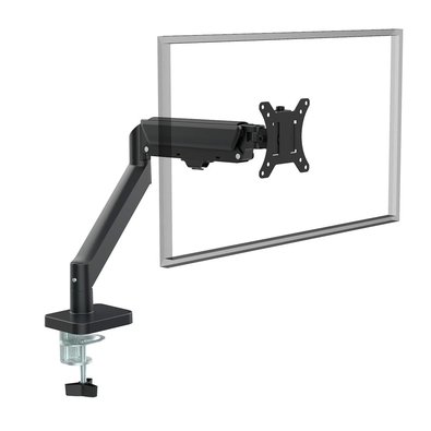 Suporte de Mesa Articulado Storm Tech para 1 Monitor ou TV de 17" a 32", Pistão a Gás, Ajuste de Altura, VESA, Preto - SPMT0001