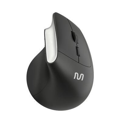 Mouse Sem Fio Vertical Clique Silencioso 1600dpi