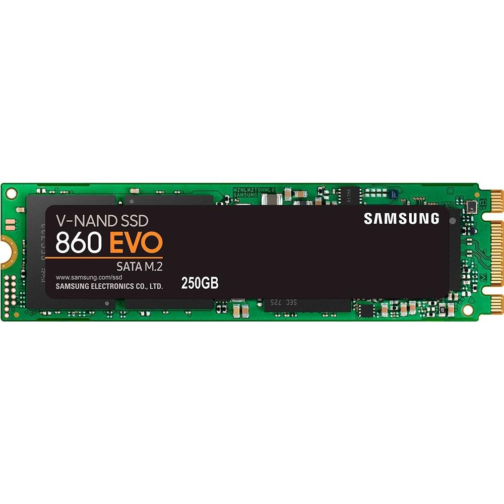 SAMSUNG 860 EVO 250GB MZ-76E250　2個セット SSD Samsung 860 EVO 250GB Leitura 550MB/s | KaBuM!