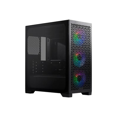 Gabinete Gamer Cooler Master Elite 302, Mini Tower, ATX, Lateral em Vidro, 4x FAN ARGB, Preto - E302-KGNN-SAZ