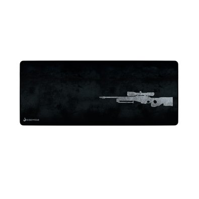Mousepad Gamer Rise Mode Speed, Sniper PRO, Estendido 900x400mm, Cinza, Borda Costurada - RG-MPP-06-SPG