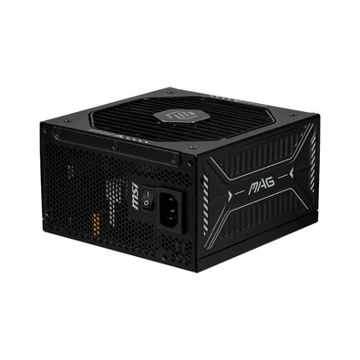Fonte MSI MAG A1000GLS PCIE5, 1000W, 80 Plus Gold, Modular, Silent, PFC Ativo, Com Cabo, Preto - MAGA1000GLSPCIE5