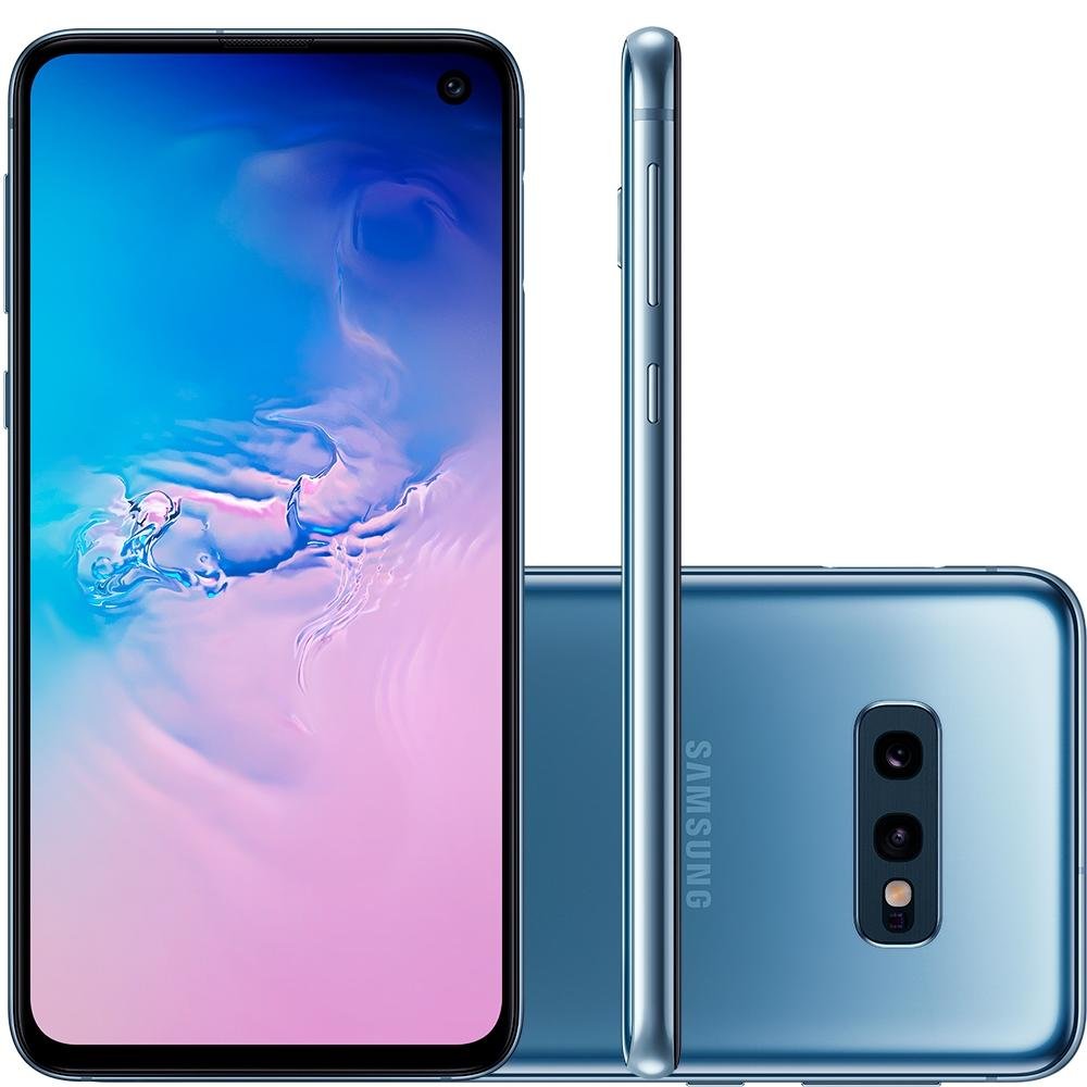 Smartphone Samsung Galaxy S10e, 128GB, 16MP, Tela 5.8´, Azul - SM-G970F/1DL Smartphone Samsung Galaxy S10e, 128GB, 16MP, Tela 5.8´, Azul - SM-G970F/1DL
