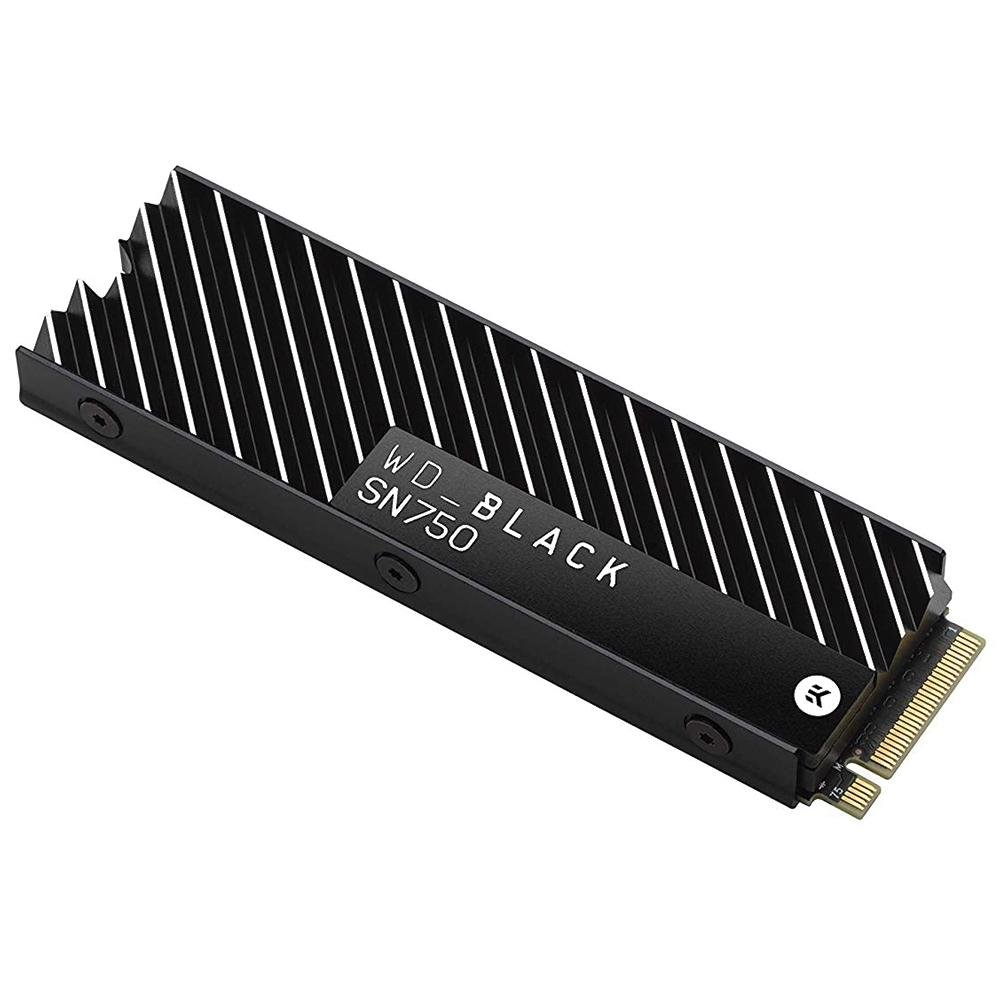 SSD WD Black SN750 Heatsink, 500GB, M.2 NVMe | KaBuM!