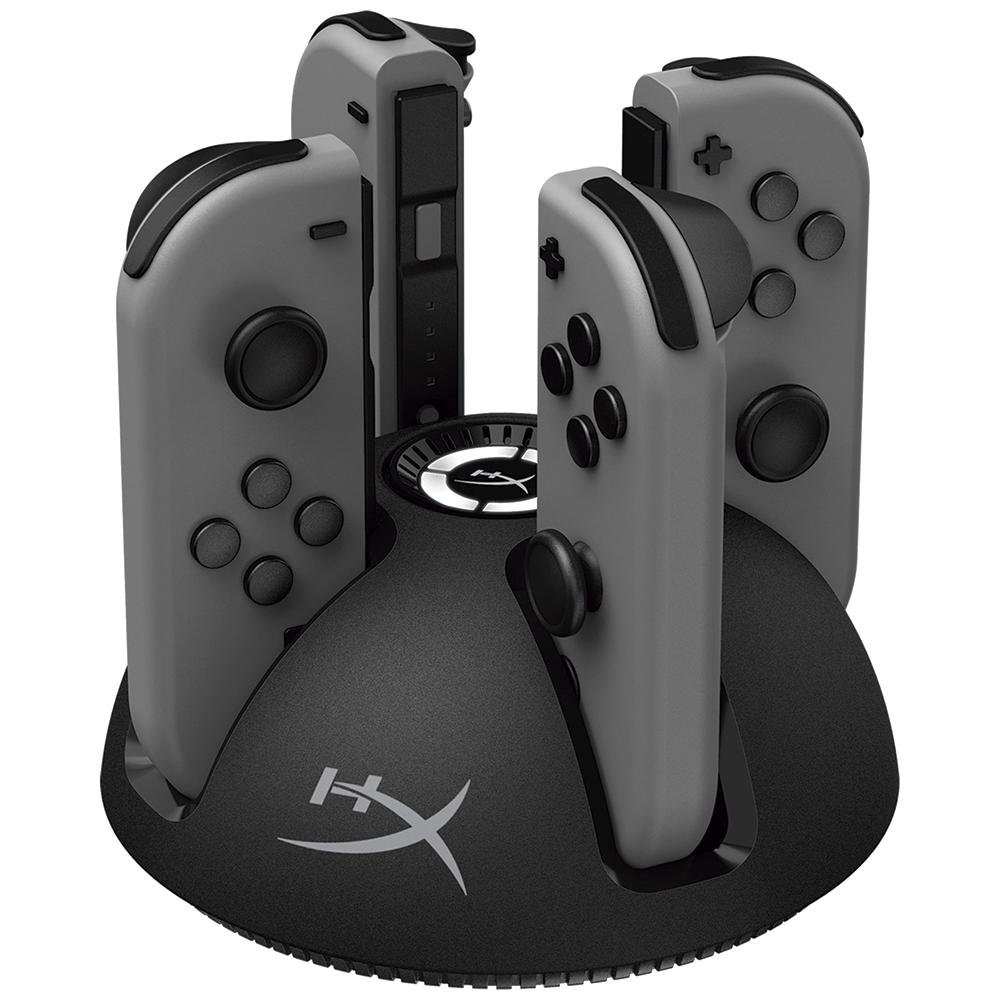 ChargePlay Quad HyperX Nintendo Switch, 4 Portas