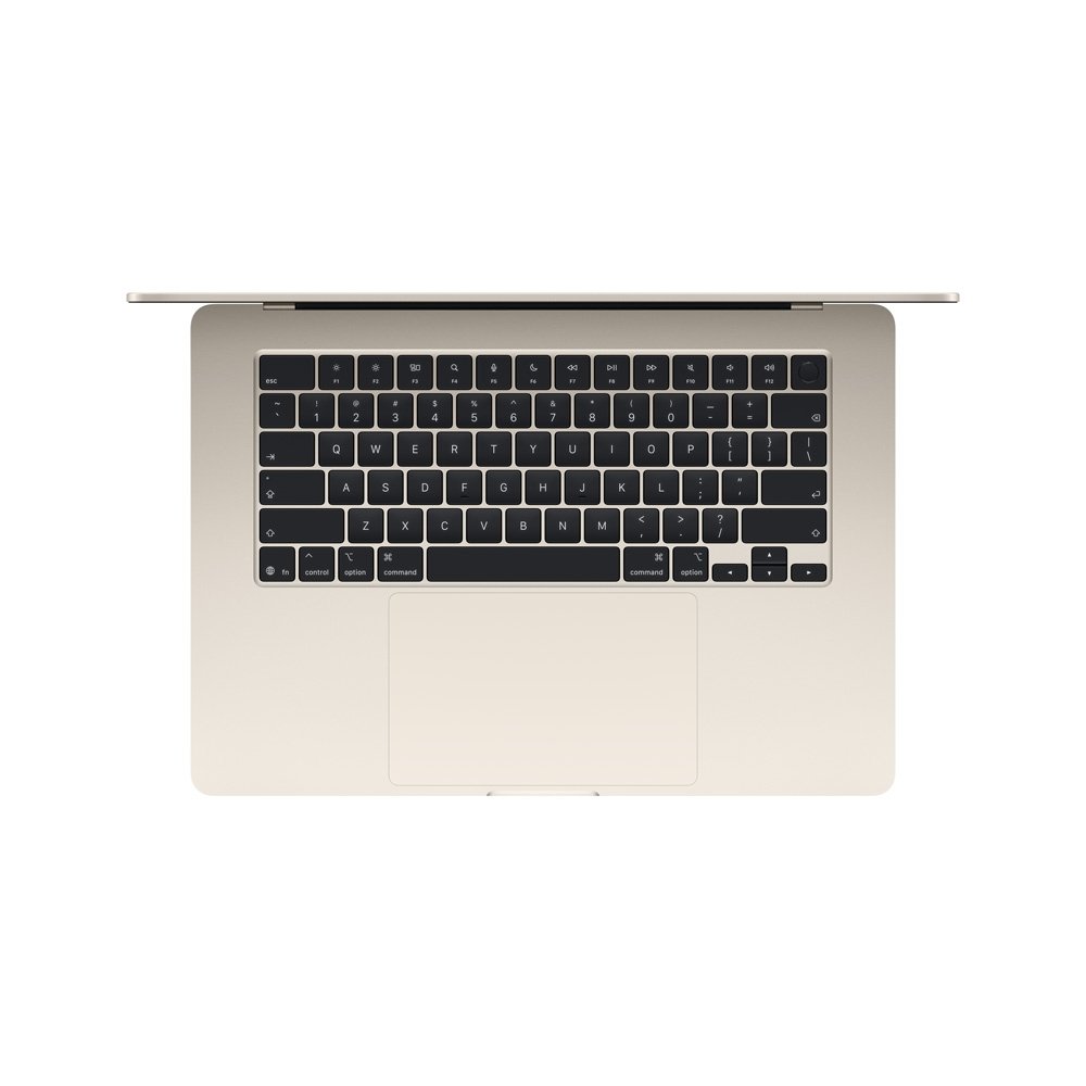 MacBook Air Apple 15" Chip M5, CPU de 10 Núcleos, GPU de 10 Núcleos, Neural Engine de 24 Núcleos, 1TB, Estelar - MDVF4BZ/A