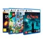 Kit Jogo Sackboy: Uma Grande Aventura + LEGO Horizon Adventures + Spider-Man: Miles Morales Edição Ultimate + A Ascensão do Ronin PS5