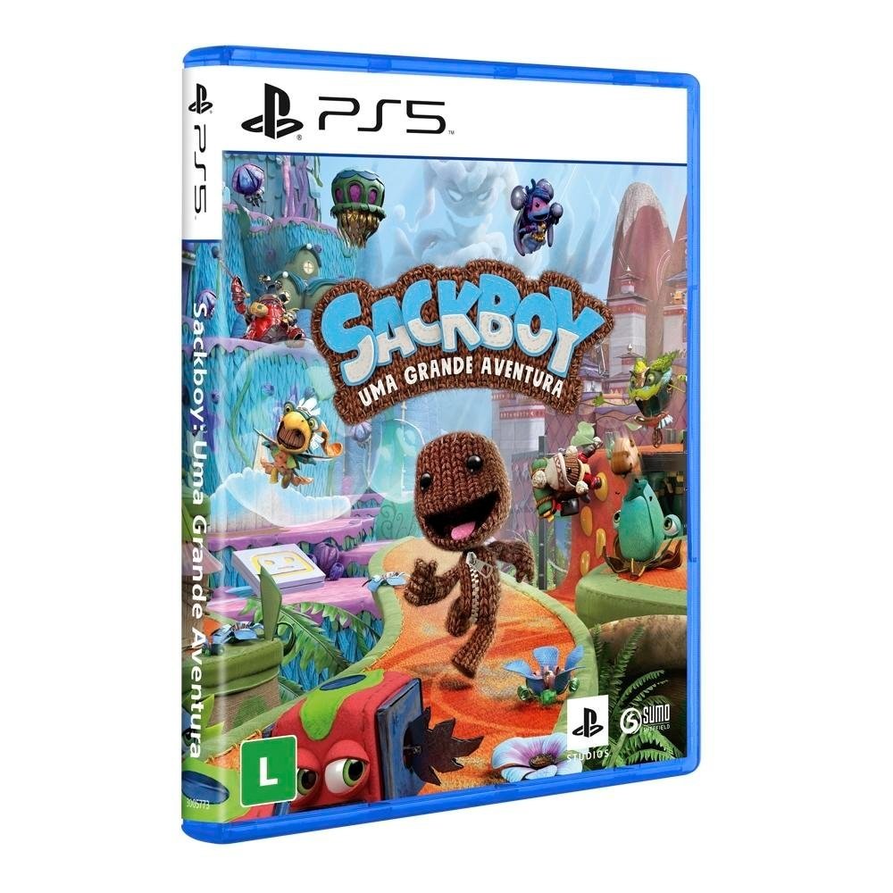 Kit 4 Jogos PS5: Sackboy + Horizon + Spider-Man