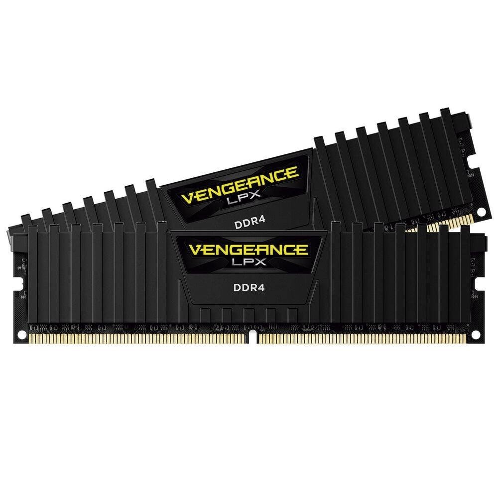 Memória RAM Corsair Vengeance LPX, 8GB (2x4GB), 3000MHz, DDR4, C16 - CMK8GX4M2C3000C16 Memória RAM Corsair Vengeance LPX, 8GB (2x4GB), 3000MHz, DDR4, C16 - CMK8GX4M2C3000C16