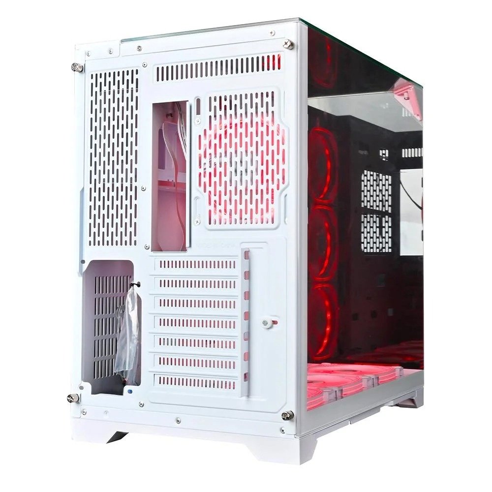 Gabinete Gamer Rise Mode Galaxy Full Glass + Fonte MACH1 Steady, 650W Gabinete Gamer Rise Mode Galaxy Full Glass + Fonte MACH1 Steady, 650W