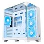 Gabinete Gamer Rise Mode Galaxy Full Glass + Fonte MACH1 Steady, 650W