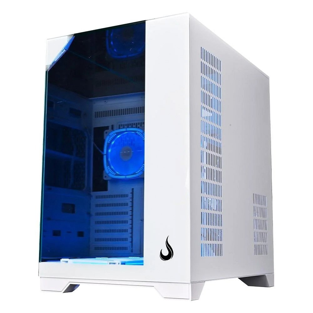 Gabinete Gamer Rise Mode Galaxy Full Glass + Fonte MACH1 Steady, 650W Gabinete Gamer Rise Mode Galaxy Full Glass + Fonte MACH1 Steady, 650W