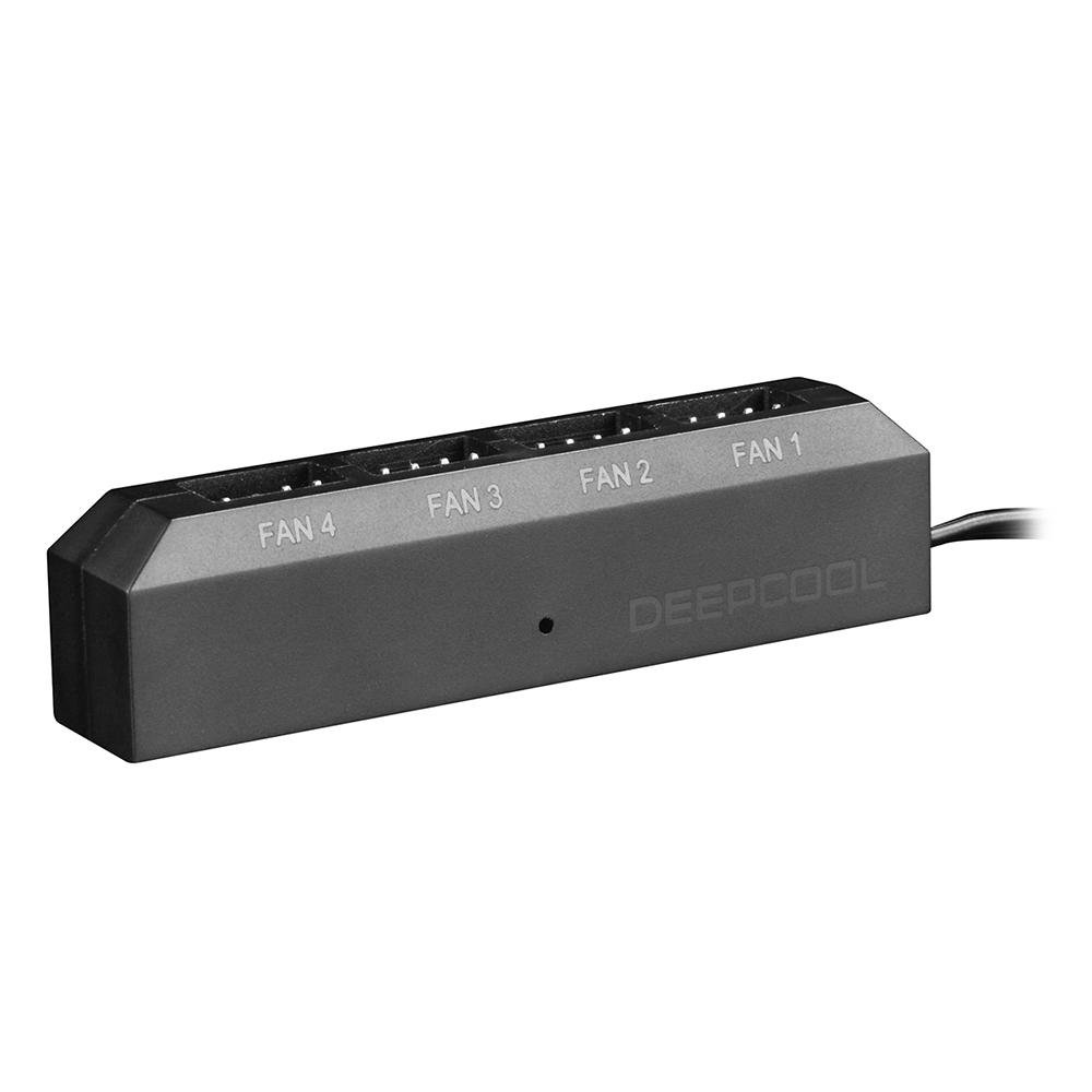 HUB Controlador de FAN Deepcool 4 portas - DP-F04PWM-HUB HUB Controlador de FAN Deepcool 4 portas - DP-F04PWM-HUB