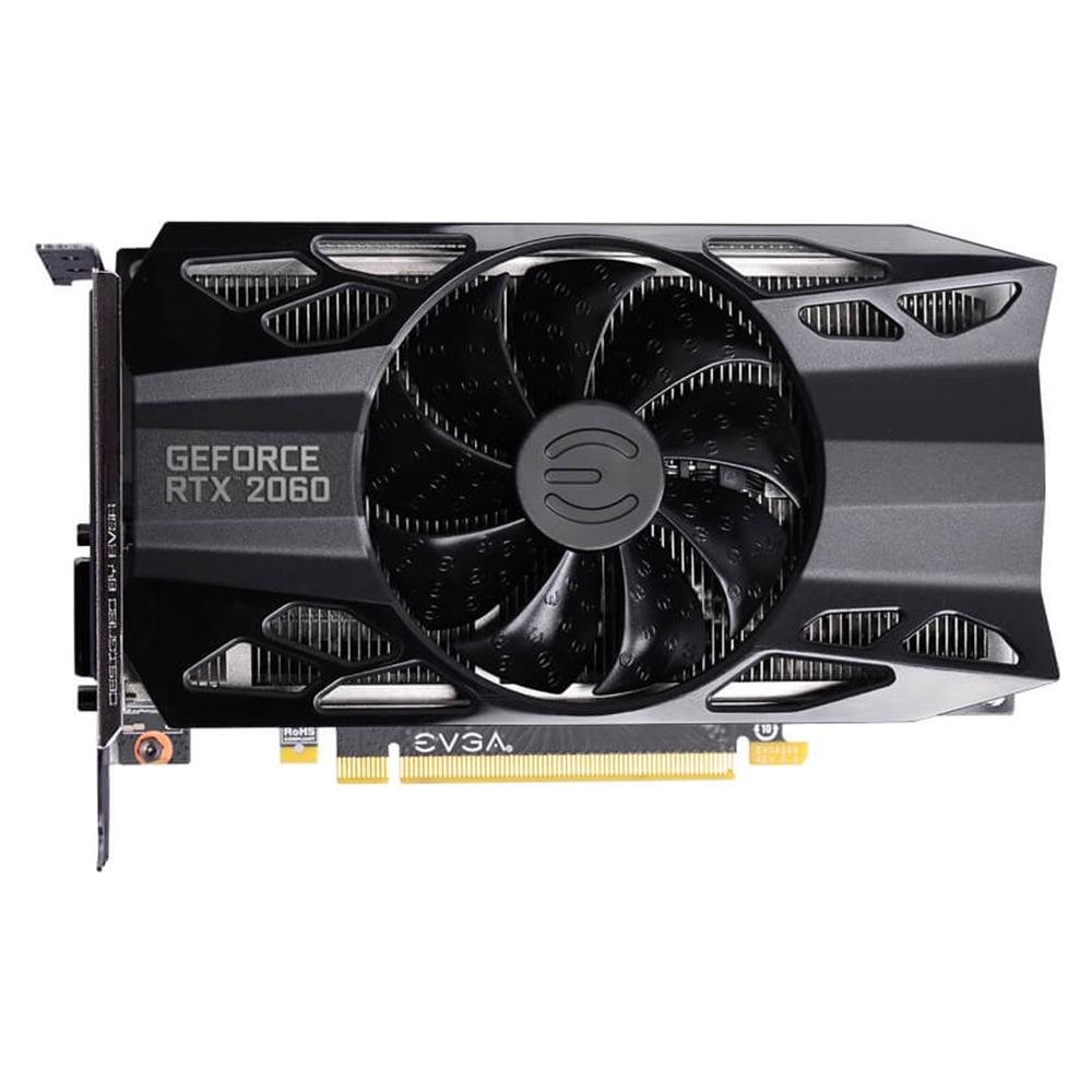 Placa de Vídeo RTX 2060 SC Gaming EVGA NVIDIA GeForce, 6 GB GDDR6 - 06G-P4-2062-KR Placa de Vídeo RTX 2060 SC Gaming EVGA NVIDIA GeForce, 6 GB GDDR6 - 06G-P4-2062-KR