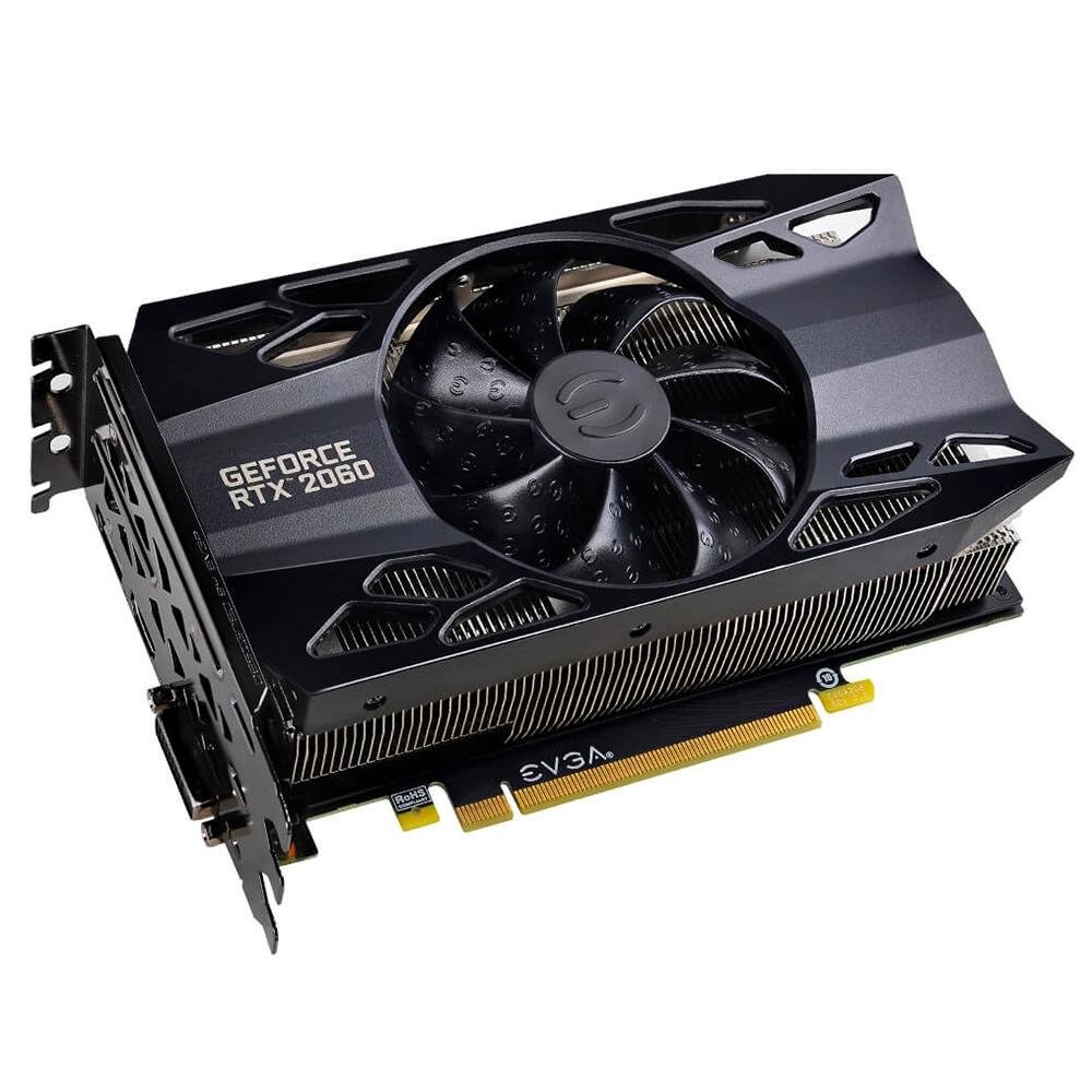 Placa de Vídeo RTX 2060 SC Gaming EVGA NVIDIA GeForce, 6 GB GDDR6 - 06G-P4-2062-KR Placa de Vídeo RTX 2060 SC Gaming EVGA NVIDIA GeForce, 6 GB GDDR6 - 06G-P4-2062-KR