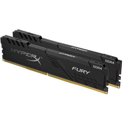 Memória HyperX Fury, 32GB (2x16GB), 2400MHz, DDR4, Preto