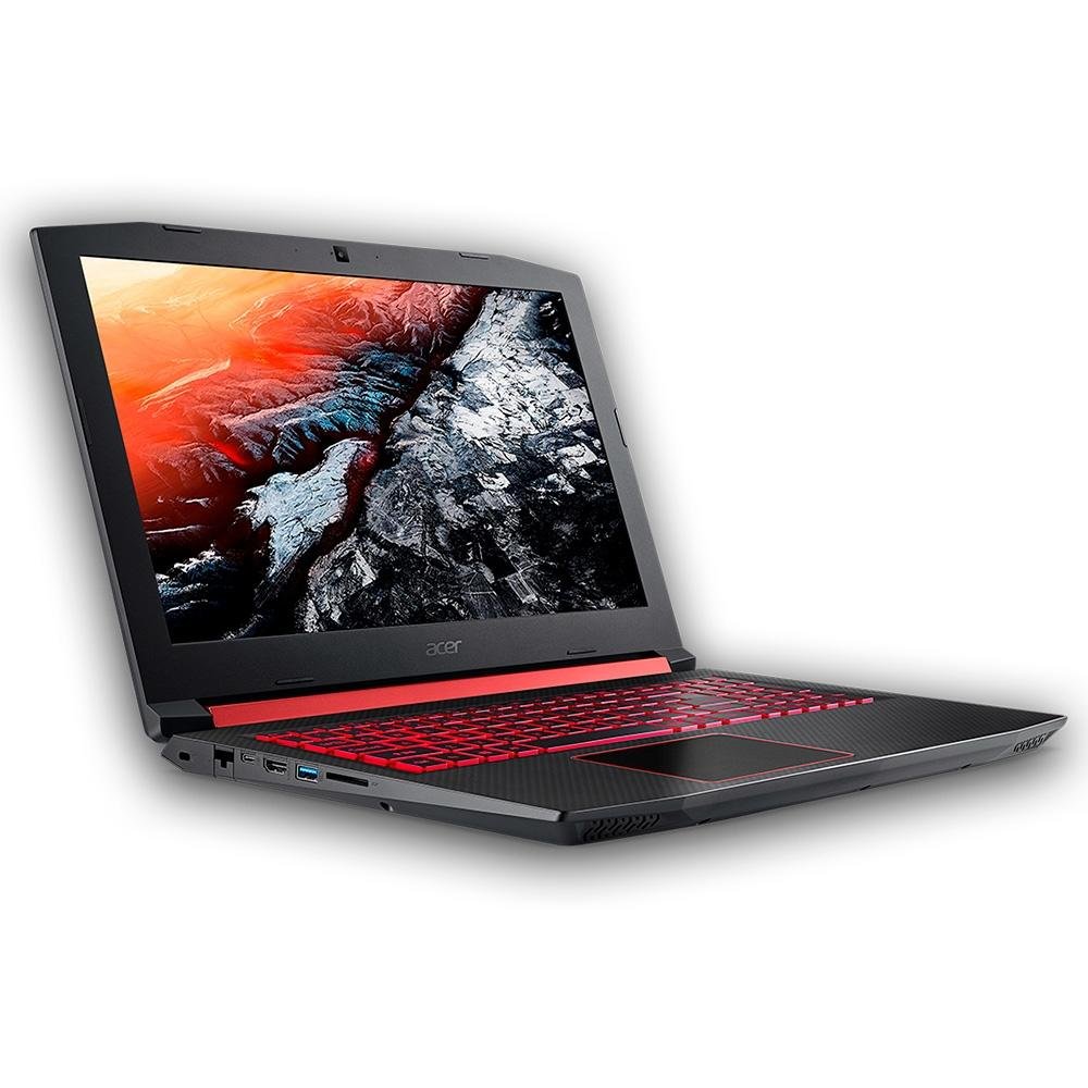 Notebook Gamer Acer Aspire Nitro 5, Intel Core i5-8300H, 8GB, HDD 1TB, SSD 128GB, NVIDIA GeForce GTX 1050 4GB, Windows 10 Home, 15´ - AN515-52-54AM Notebook Gamer Acer Aspire Nitro 5, Intel Core i5-8300H, 8GB, HDD 1TB, SSD 128GB, NVIDIA GeForce GTX 1050 4GB, Windows 10 Home, 15´ - AN515-52-54AM