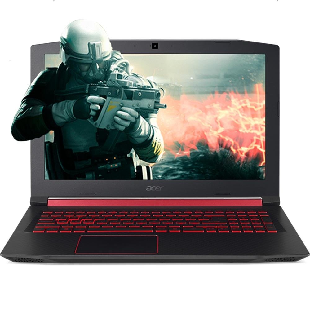 Notebook Gamer Acer Aspire Nitro 5, Intel Core i5-8300H, 8GB, HDD 1TB, SSD 128GB, NVIDIA GeForce GTX 1050 4GB, Windows 10 Home, 15´ - AN515-52-54AM Notebook Gamer Acer Aspire Nitro 5, Intel Core i5-8300H, 8GB, HDD 1TB, SSD 128GB, NVIDIA GeForce GTX 1050 4GB, Windows 10 Home, 15´ - AN515-52-54AM