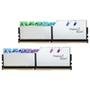 Memória RAM G.Skill Trident Z Royal RGB, 32GB (2x16GB), 3000MHz, DDR4, CL16, Prata - F4-3000C16D-32GTRS