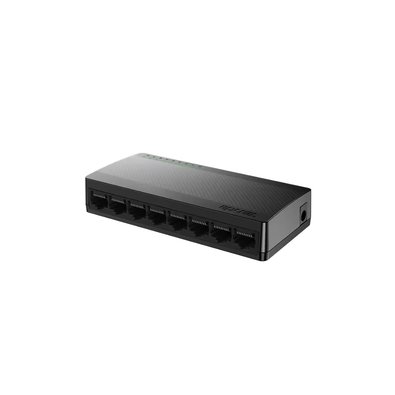 Switch Tenda SG108, 8 Portas, Gigabit 10/100/1000Mbps, Desktop, Plug and Play, Black - 60025022