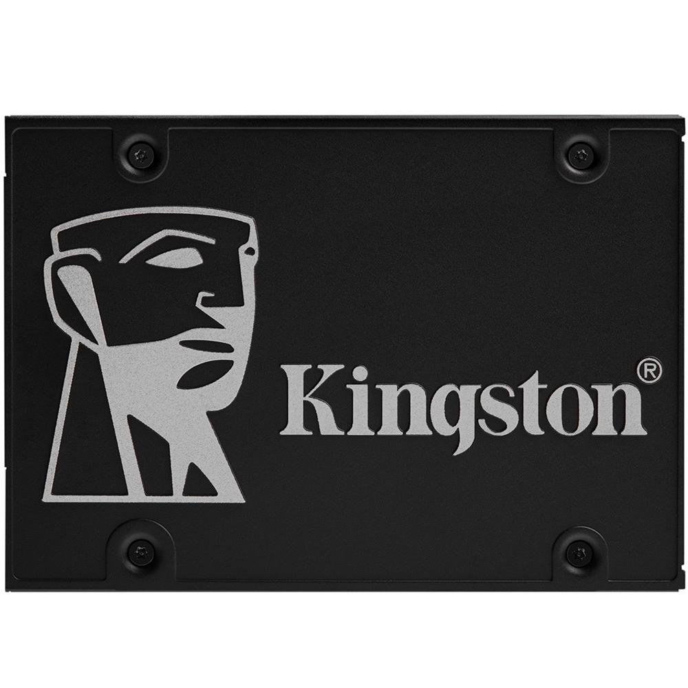 SSD Kingston KC600, 1TB, SATA III, 2.5", Leitura: 550MB/s, Gravação: 520MB/s, Corporativo, Preto - SKC600/1024G